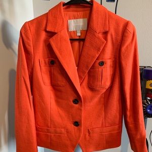 NWT Orange Banana Republic Blazer 4 petite